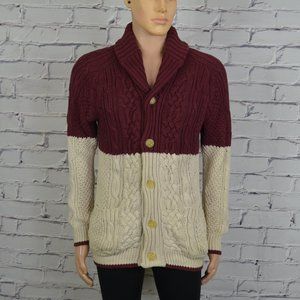 Mens Topman Cardigan Sweater size small